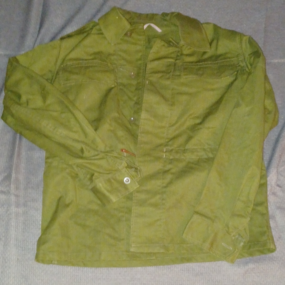 Army green jacket
